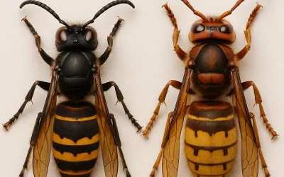 🐝 Asian Hornet vs. European Hornet: What You Need to Know in the UK